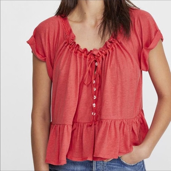 Free People Camelia Blouse Sz Small - Picture 1 of 12